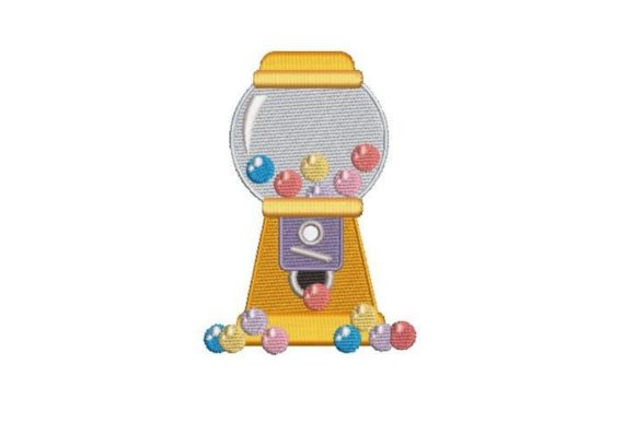 Gumball Machine: A Sweet Review for Holiday Embroidery