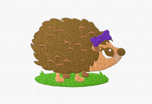 Hedgehog Embroidery Design Review for Small Business Merch