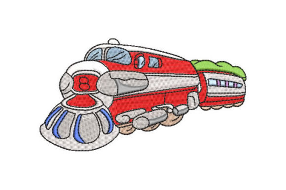 Old Train: A Playful Holiday Embroidery Review