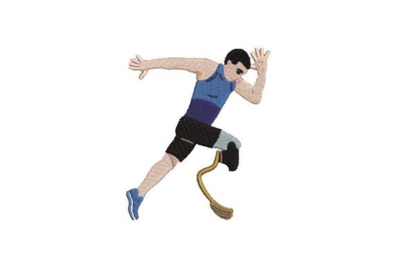 Paralympic Athlete: A Seasonal Embroidery Review
