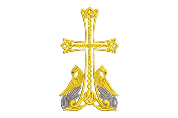 Review: Religious Cross with Birds for Business Merch