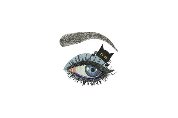 Reviewing Eye with Black Cat for Holiday Collections