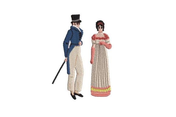 Reviewing Regency Era Couple for Holiday Collections