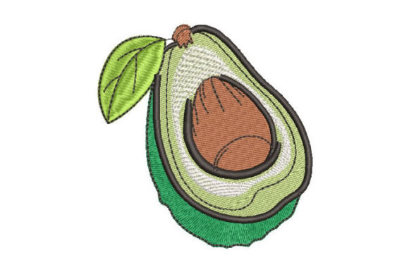 Reviewing the Avocado Embroidery Design for Custom Gifts