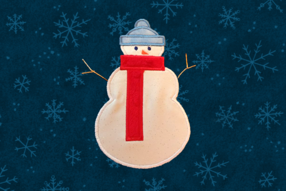 Snowman with Scarf Applique: A Designer’s Review