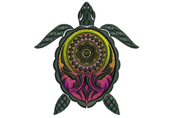 Tribal Turtle Embroidery Review for Boutique Apparel